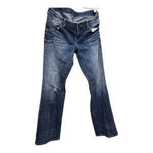 Express 2009 Bootcut Distressed Jeans Women’s 6R